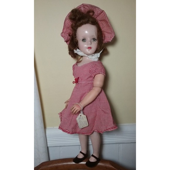 1955 Sweet Sue Walker Doll Jointed knees & Arms American Character 18" - Picture 1 of 16